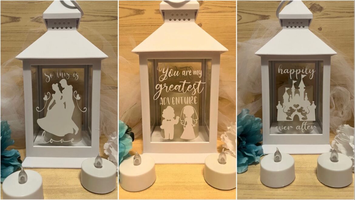 Adorable Disney Inspired Wedding Lantern For Your Special Day!