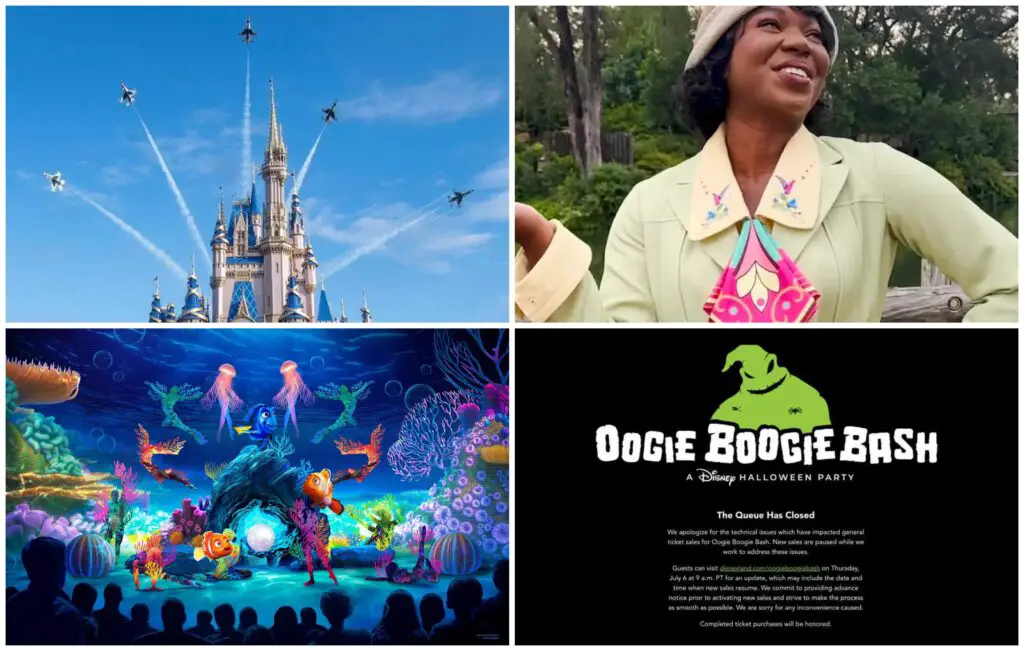 Bounceback Offers have Returned, Oogie Boogie Bash Ticket Sales Closed After Technical Issues, U.S. Airforce Flyover at the Magic Kingdom on July 4th, and more...