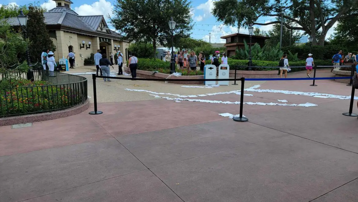 Disney Cast Members Quickly Respond to Burst Water Pipe in EPCOT