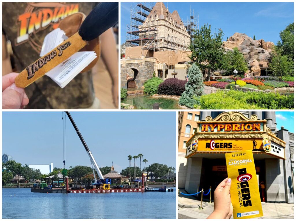 Massive Pylons Being Installed at EPCOT, Bounceback Offers have Returned, New Indiana Jones Ear Headband, and More Acts to EPCOT’s Eat to the Beat Concert Series