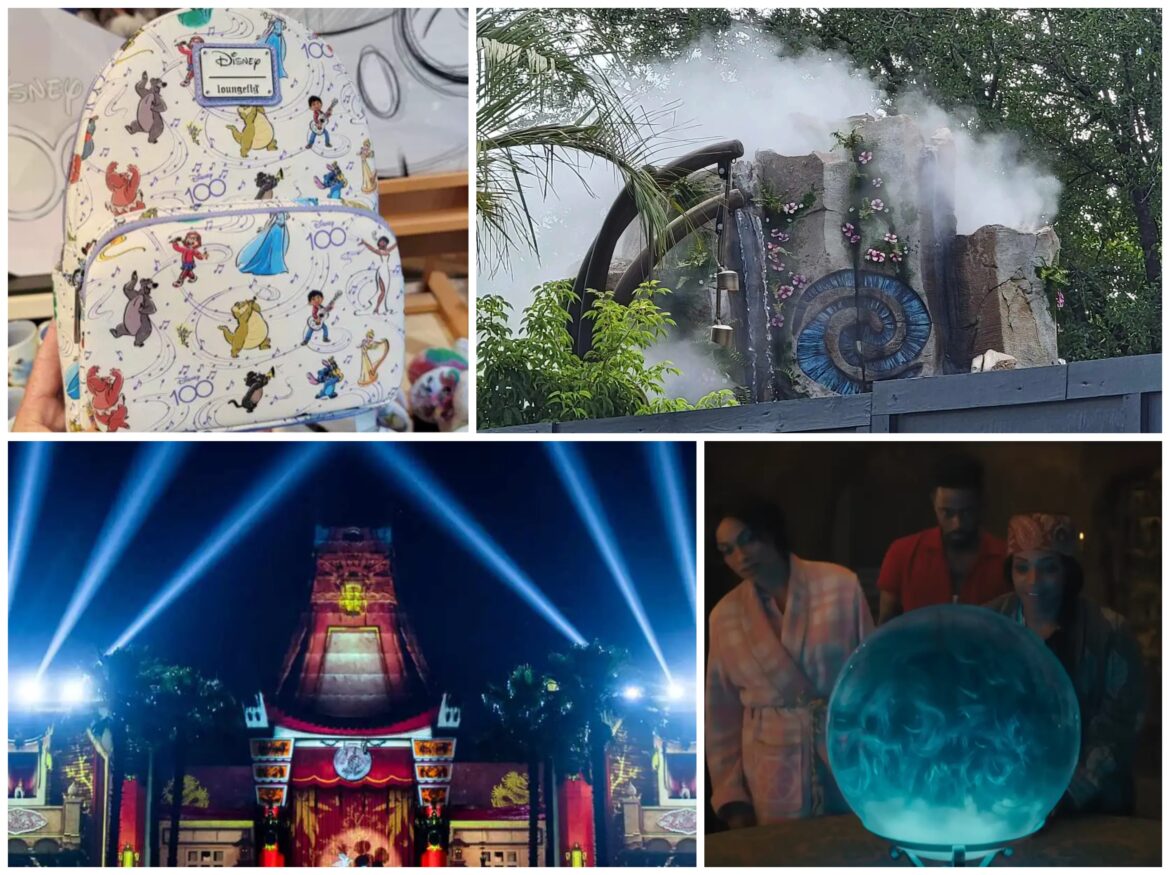Mist and Waterfall Testing Underway at Journey of Water, Nightmare Before Christmas Dooney And Bourke, Final Haunted Mansion Trailer Arrives, More Disney100 Special Moments