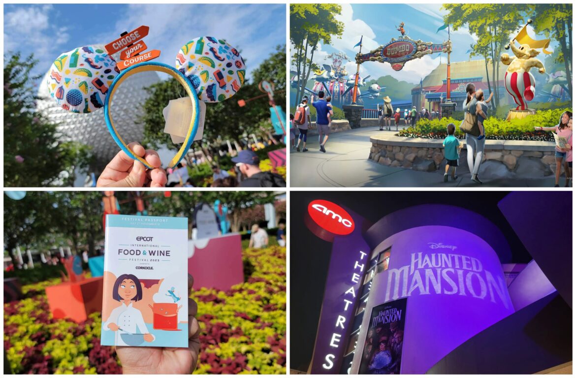 All-New Interactive Experience Coming to the Magic Kingdom, Rotten Tomatoes Score for Disney’s Haunted Mansion Out Now, 2023 EPCOT International Food & Wine Festival, New ‘Haunted Mansion’ Hatbox Ghost Sipper Coming to Disneyland