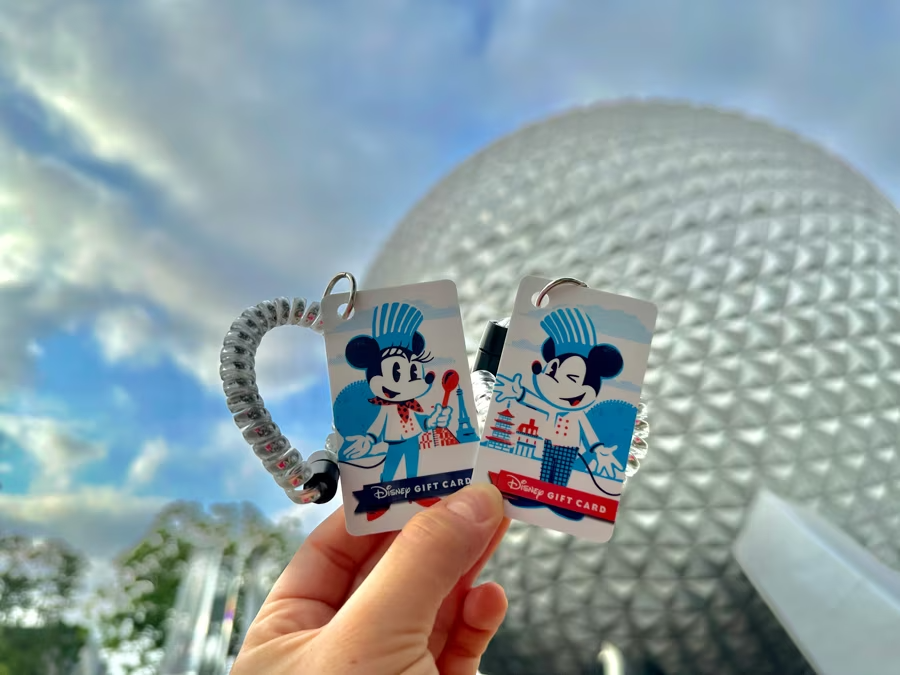 All-New Mickey & Minnie Gift Card Designs Debut at EPCOT Food & Wine Festival