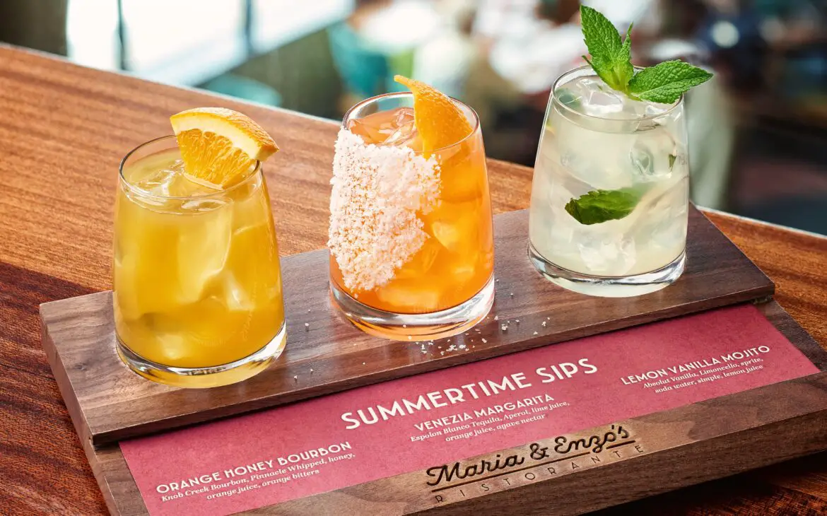 Experience Extraordinary Summer Cocktails at Maria & Enzo’s and Enzo’s Hideaway