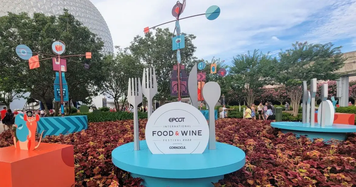 Food Booths & Menus Announced for the 2023 EPCOT International Food & Wine Festival