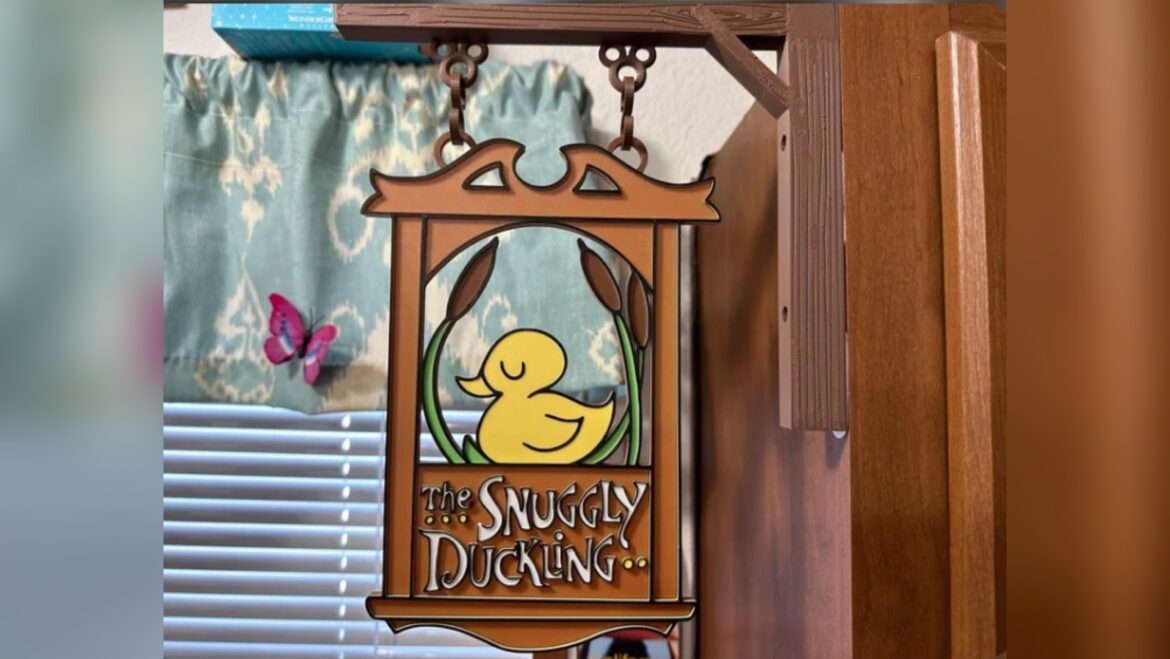 Must Have Snuggly Duckling Sign For Your Home!