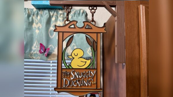 Snuggly Duckling Sign