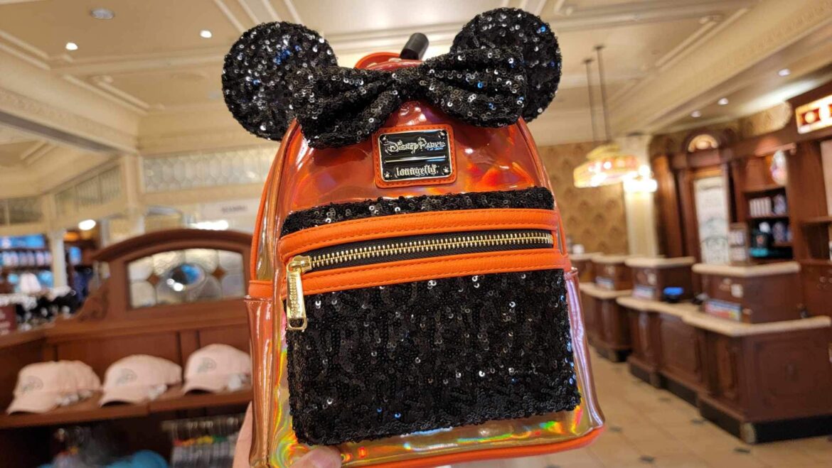 New Minnie Mouse Halloween Loungefly Backpack Now At Magic Kingdom!