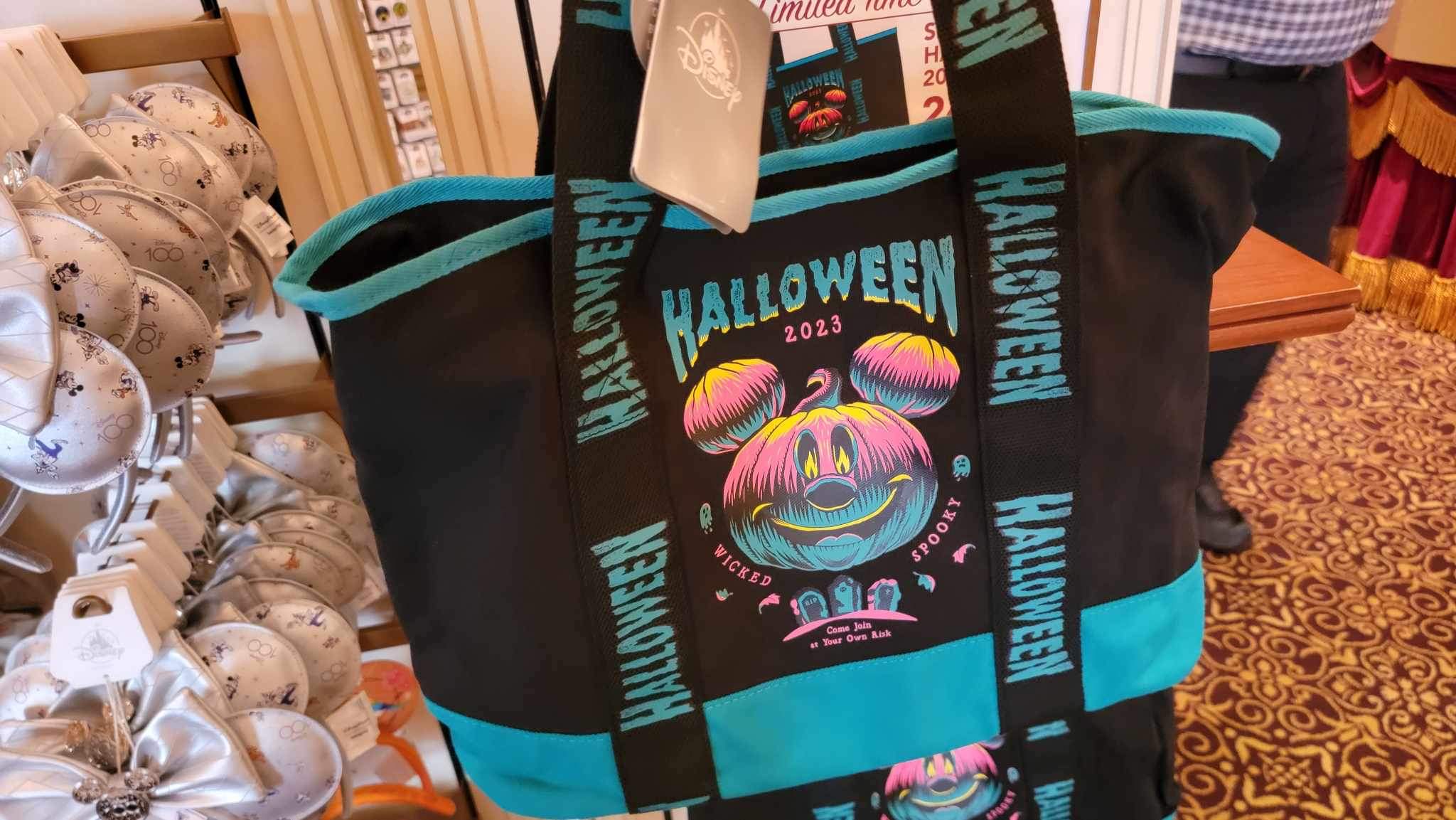 Mickey Mouse Halloween Glow-in-the-Dark Tote Bag