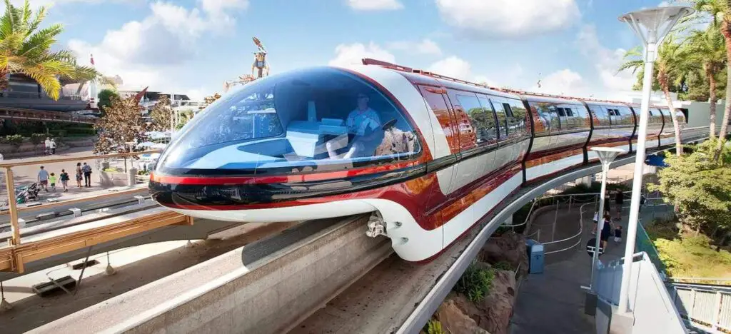 Disneyland Monorail Refurbishment
