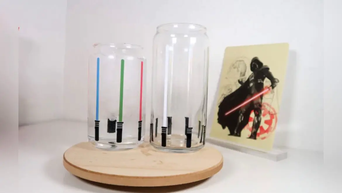 This Color Changing Lightsaber Glass Is A Must Have For Star Wars Fans!