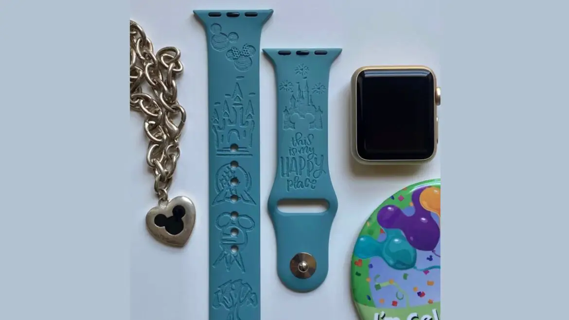 Disney Parks Engraved Watch Band To Add Magic To Your Wrist!