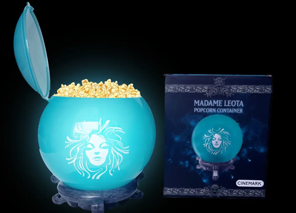 Haunted Mansion’ Movie Unleashes Exclusive Madame Leota Popcorn Bucket at Select Theatres
