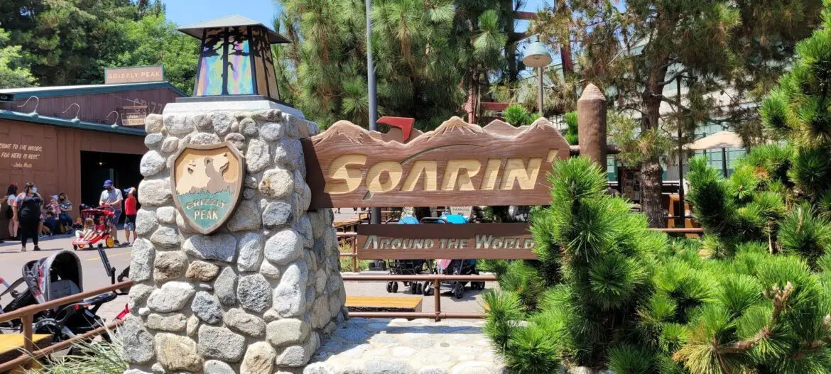 Refurbishment Underway for Soarin’ Around the World at Disney California Adventure