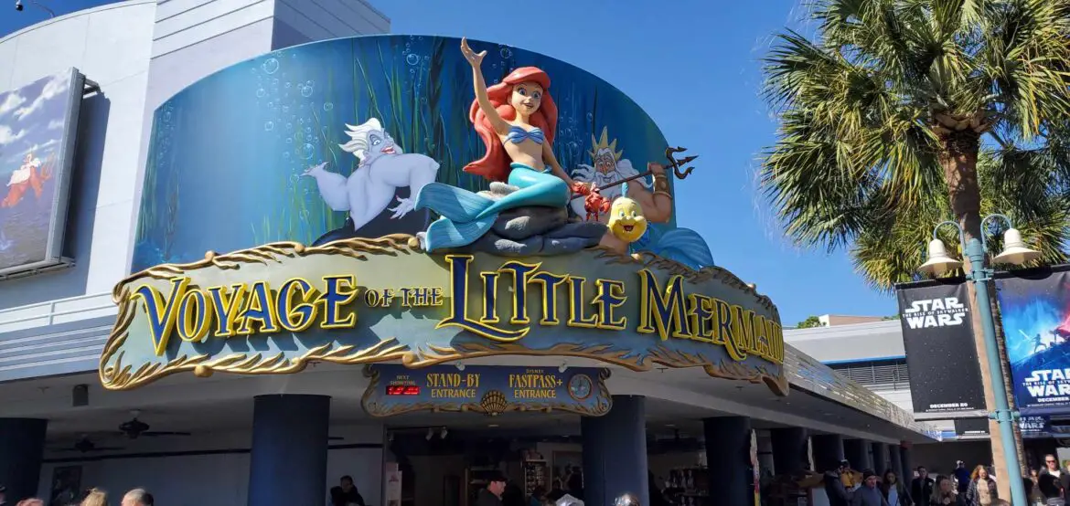 Disney Surveys Guests on Possible Return of Voyage of the Little Mermaid at Disney’s Hollywood Studios