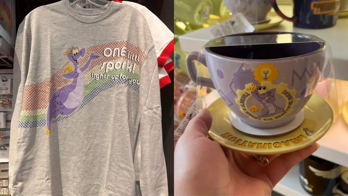 New Figment Shirt And Coffee Mug Spotted At Epcot!