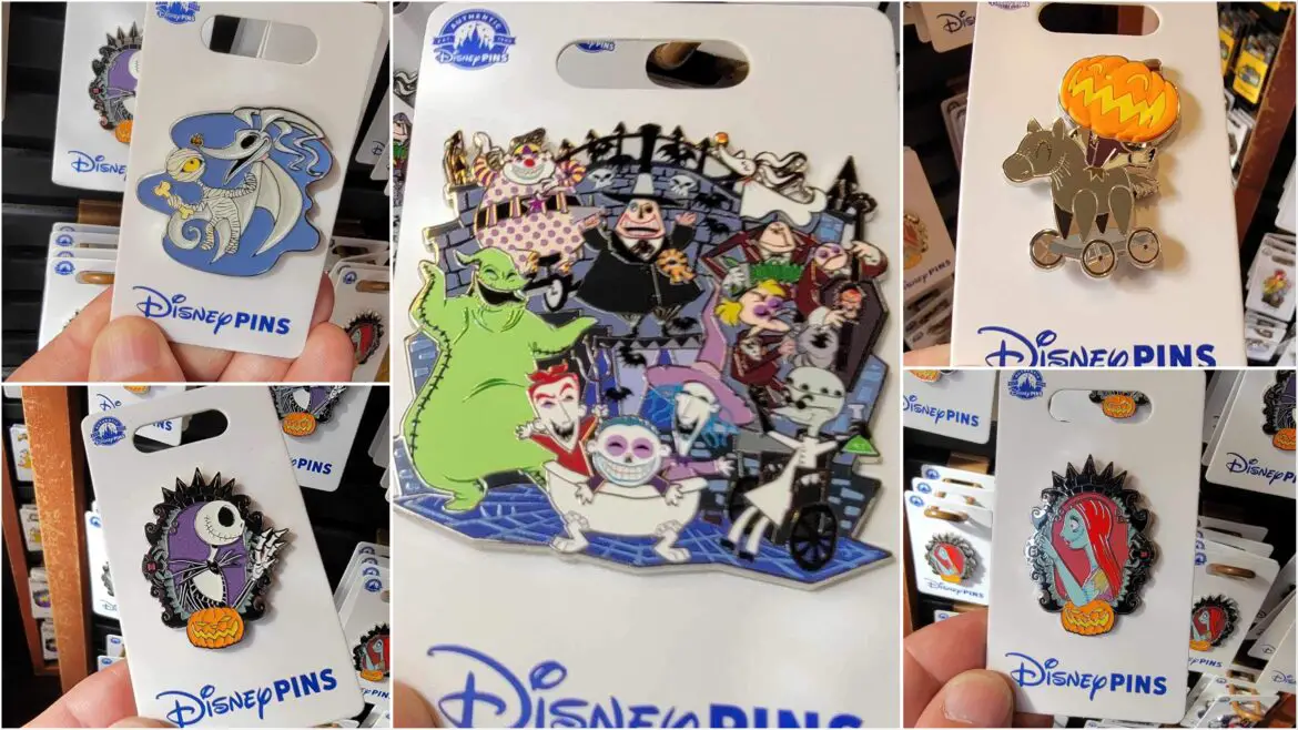 New Nightmare Before Christmas Pins Now At Walt Disney World!