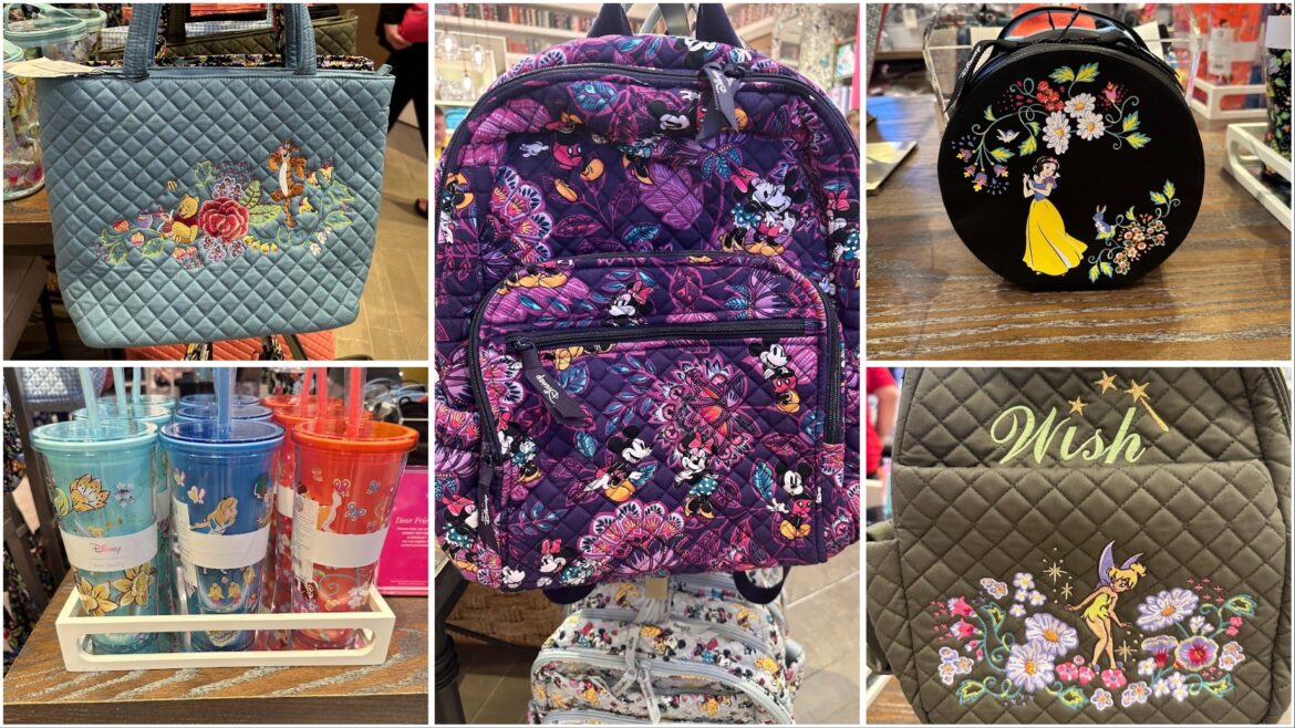 Stunning Disney Collections At The Vera Bradley Store In Disney Springs!
