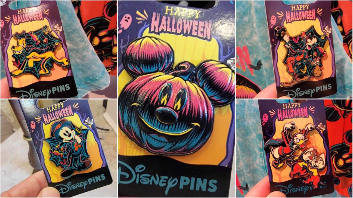 New Disney Halloween Pins At Walt Disney World!