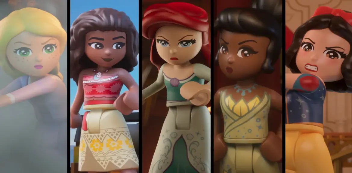First Look at LEGO Disney Princess: The Castle Quest Coming to Disney+ on August 18th
