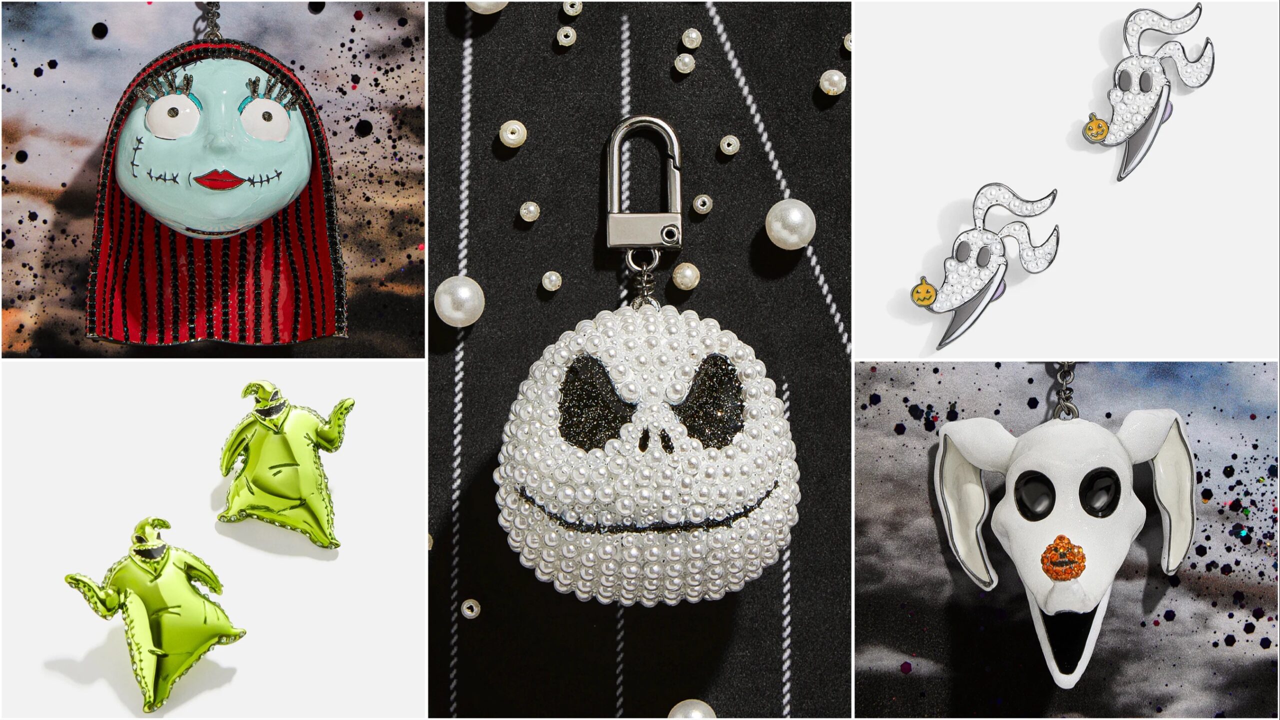 Disney Jack Skellington top Baublebar Earings