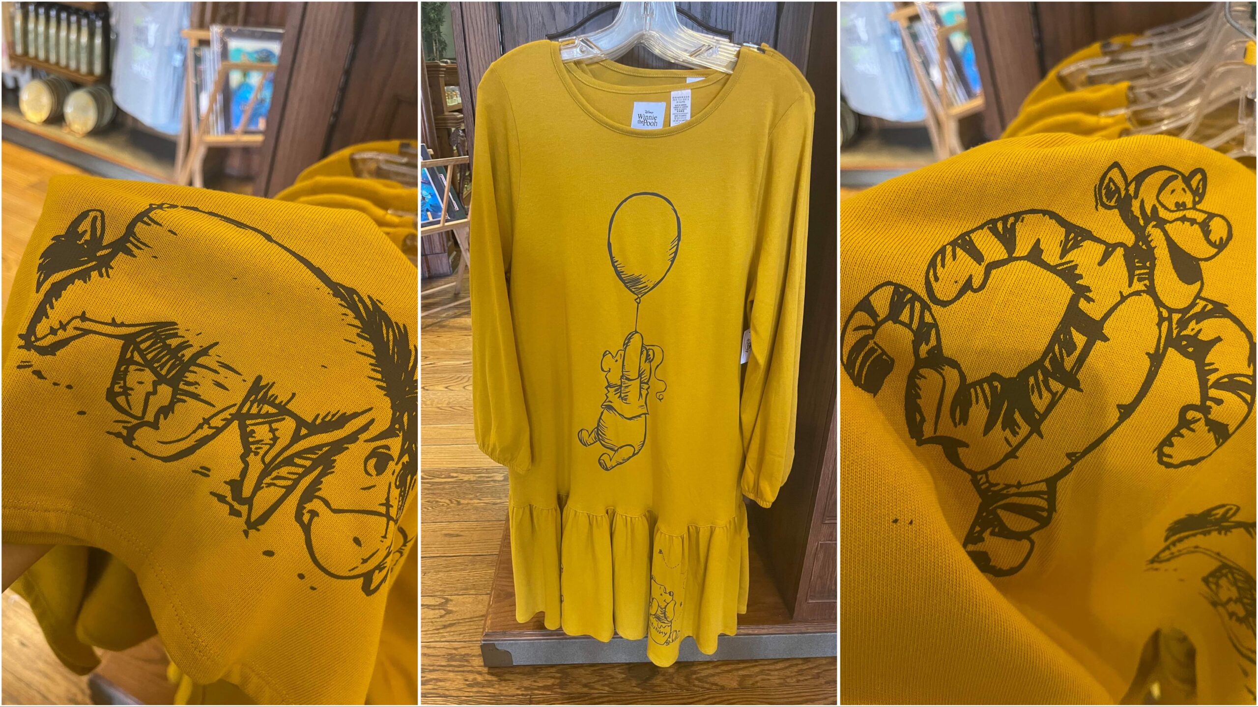 Super Sweet Winnie The Pooh Dress Spotted At Walt Disney World! | Chip ...