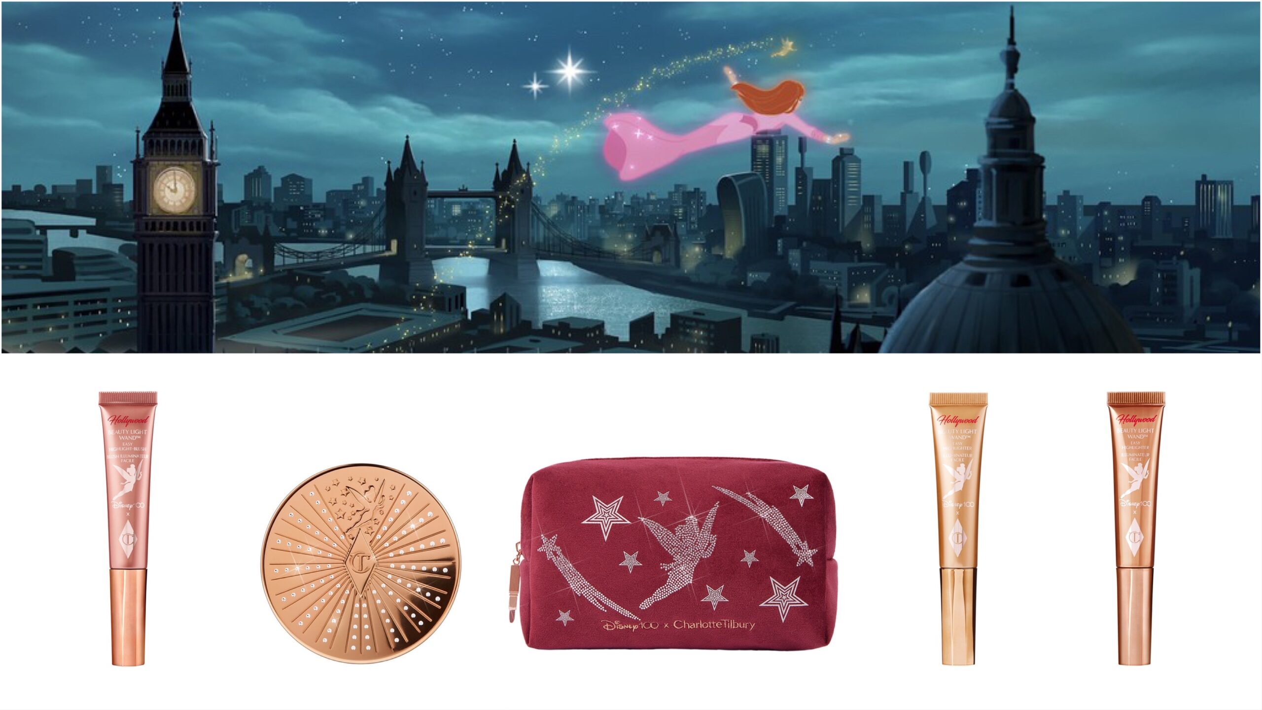 Limited-edition Collectables Kit: Disney100 X Charlotte Tilbury