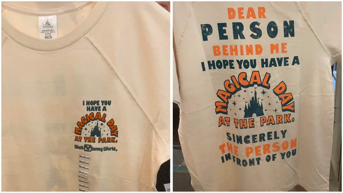 New Magical Day At The Park Shirt Spotted At Animal Kingdom!