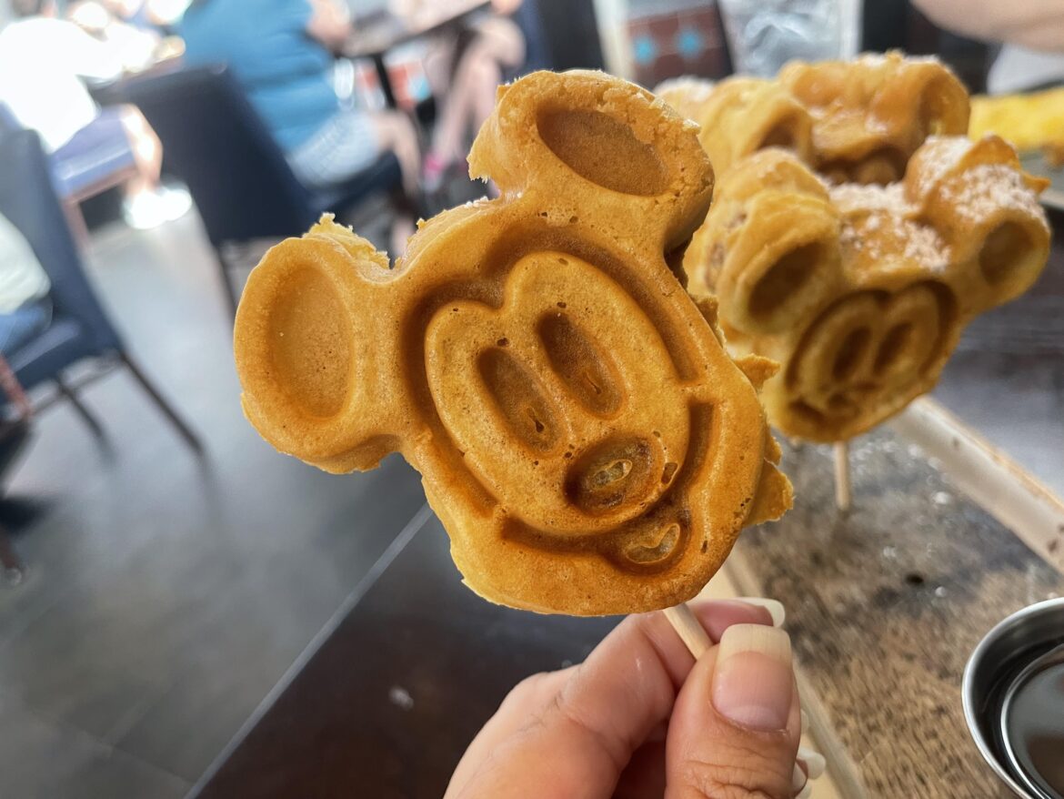 New Chicken Stuffed Mickey Waffles Now at Walt Disney World