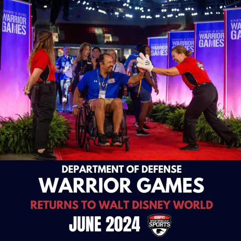 Warrior Games Returns To Disney World In 2024 Chip And Company   DOD Warrior Games 768x768 