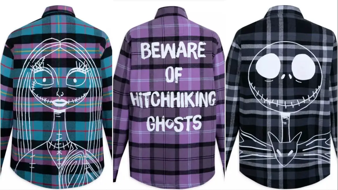 New CakeWorthy Halloween Flannel Shirts Now At shopDisney!