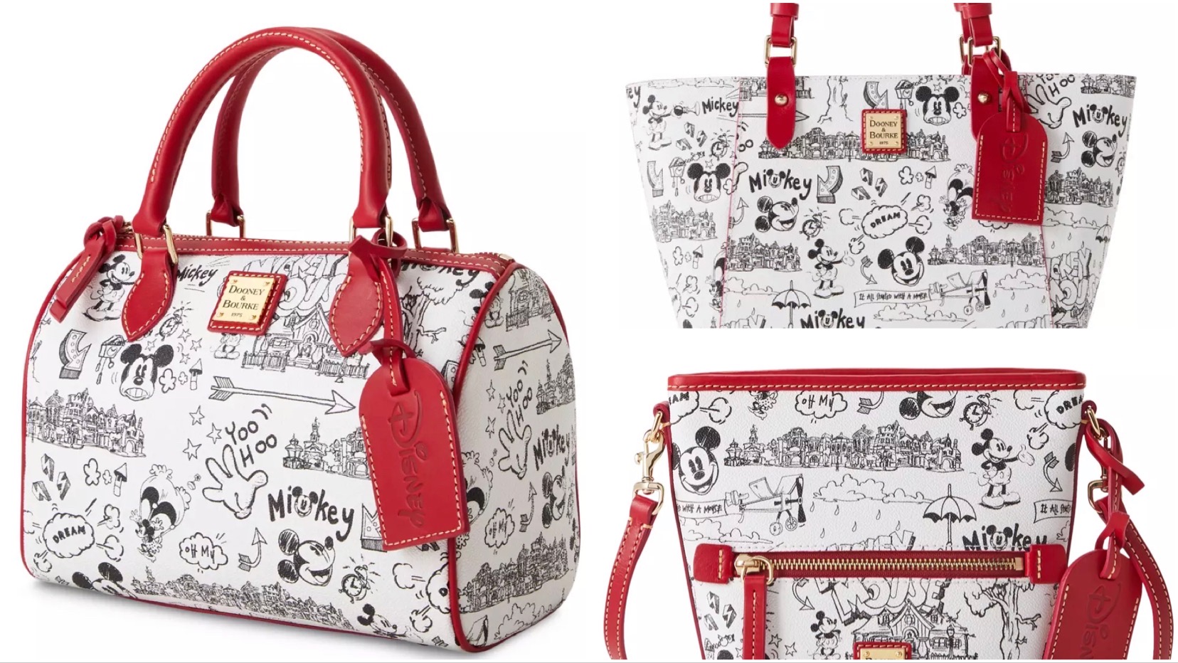 Disney's Newest Dooney & Bourke Collection Celebrates Vintage Mickey Mouse  