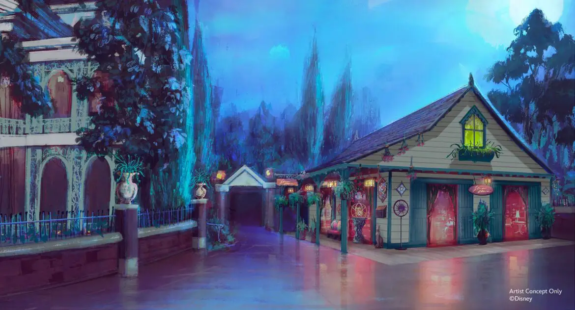 Haunted Mansion Grounds Expansion & Retail Shop Coming to Disneyland Resort in 2024
