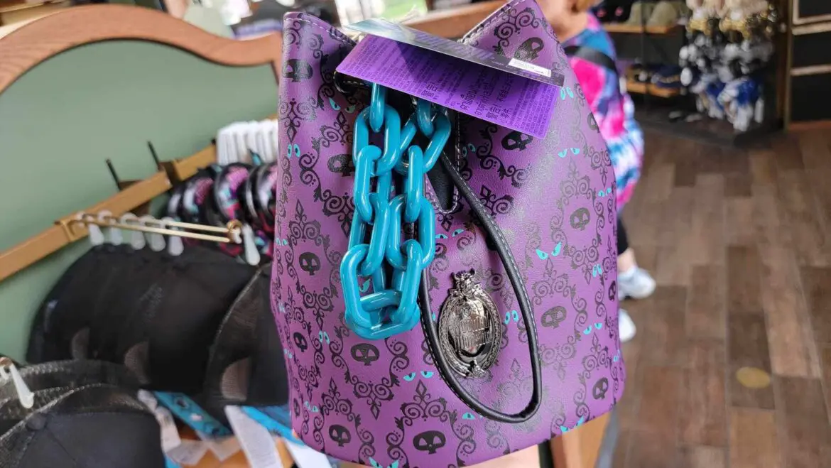 New Haunted Mansion Loungefly Bucket Bag Materialized At Magic Kingdom!