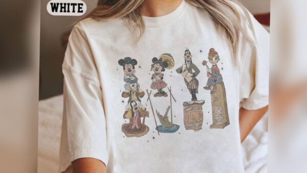 Mickey And Friends Haunted Mansion Shirt