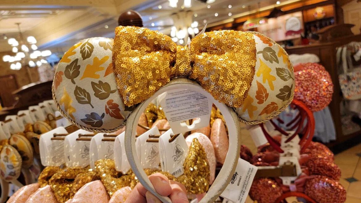 New Fall Leaves Minnie Ears To Welcome Autumn In Style!