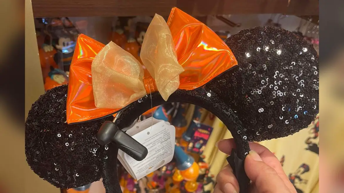 New Sparkly Candy Corn Minnie Ears At Walt Disney World!