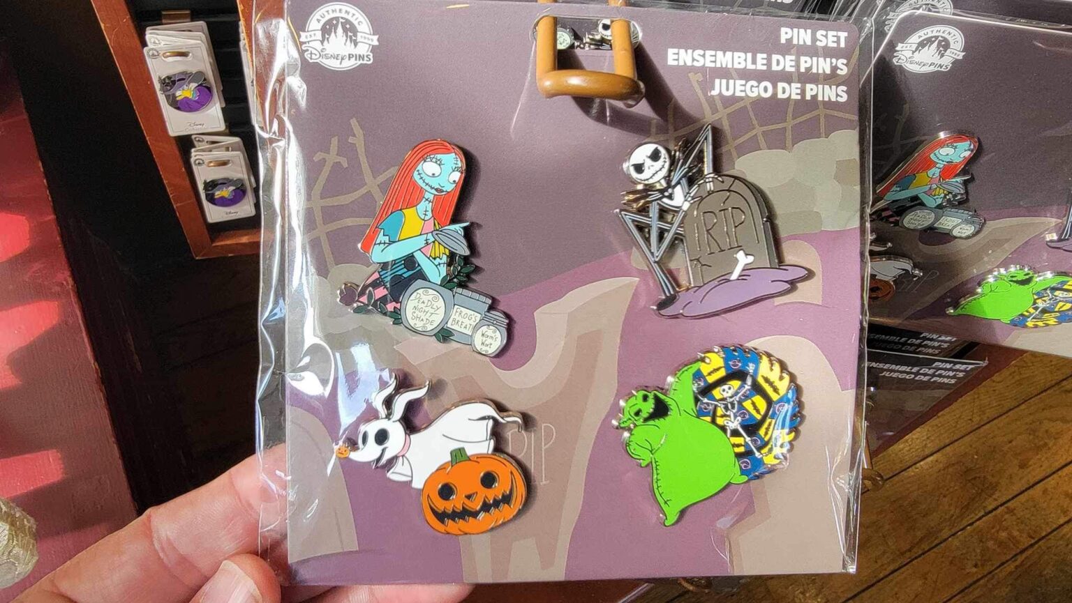 New Nightmare Before Christmas Pins Now At Walt Disney World! | Chip ...