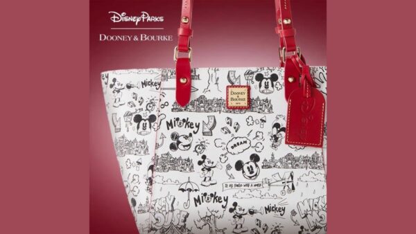 Mickey Mouse Sketch Dooney And Bourke Collection