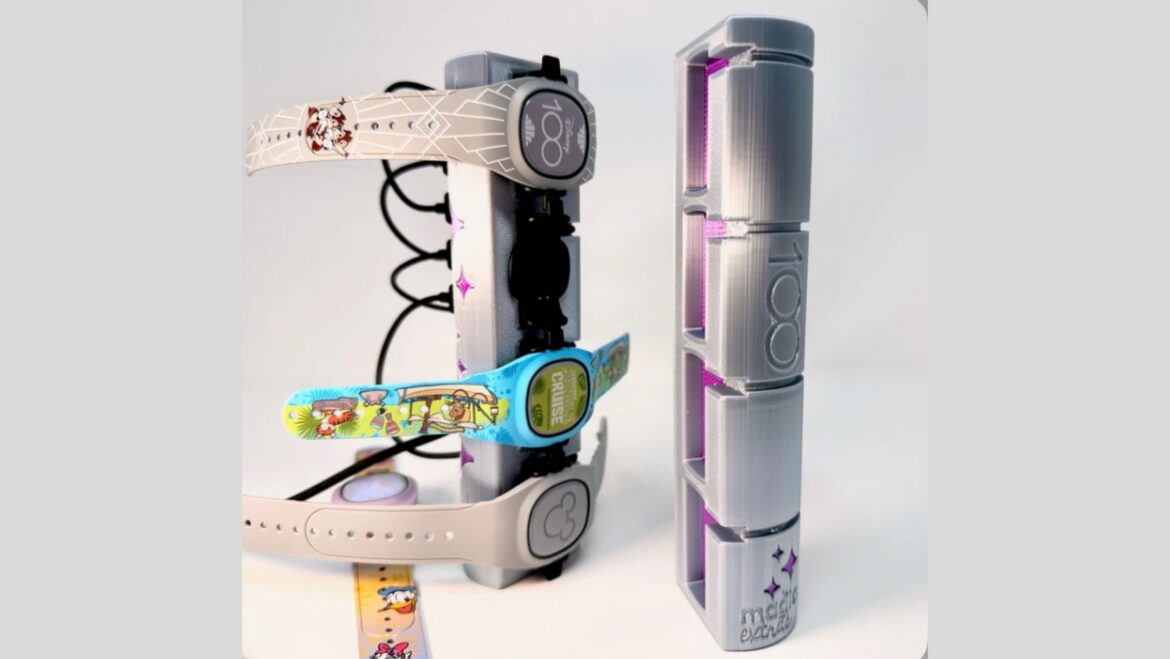 Must Have Disney100 MagicBand+ Charging Tower For Your Home!