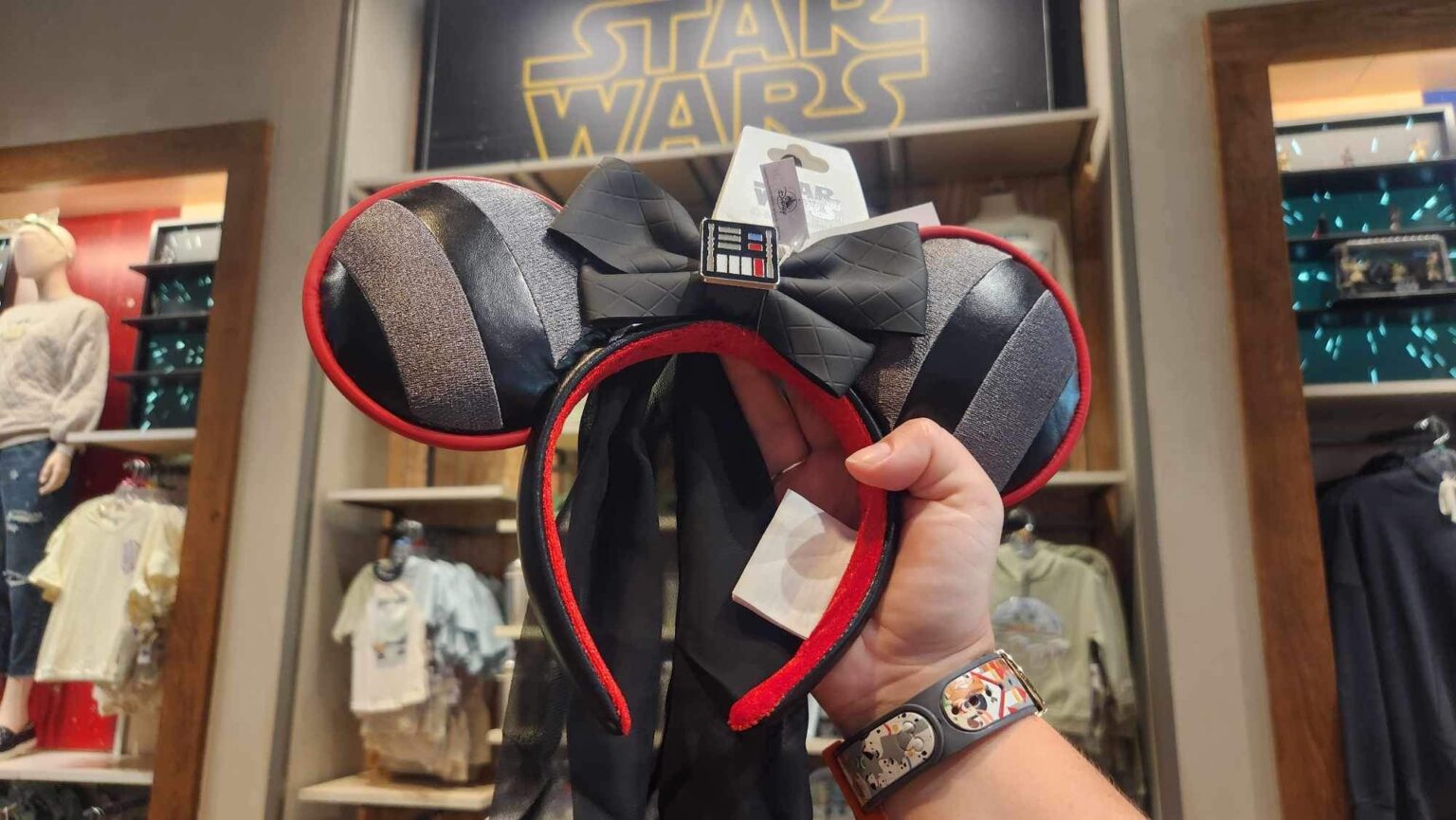 New Darth Vader Ear Headband Spotted At Disney Springs! | Chip and Company