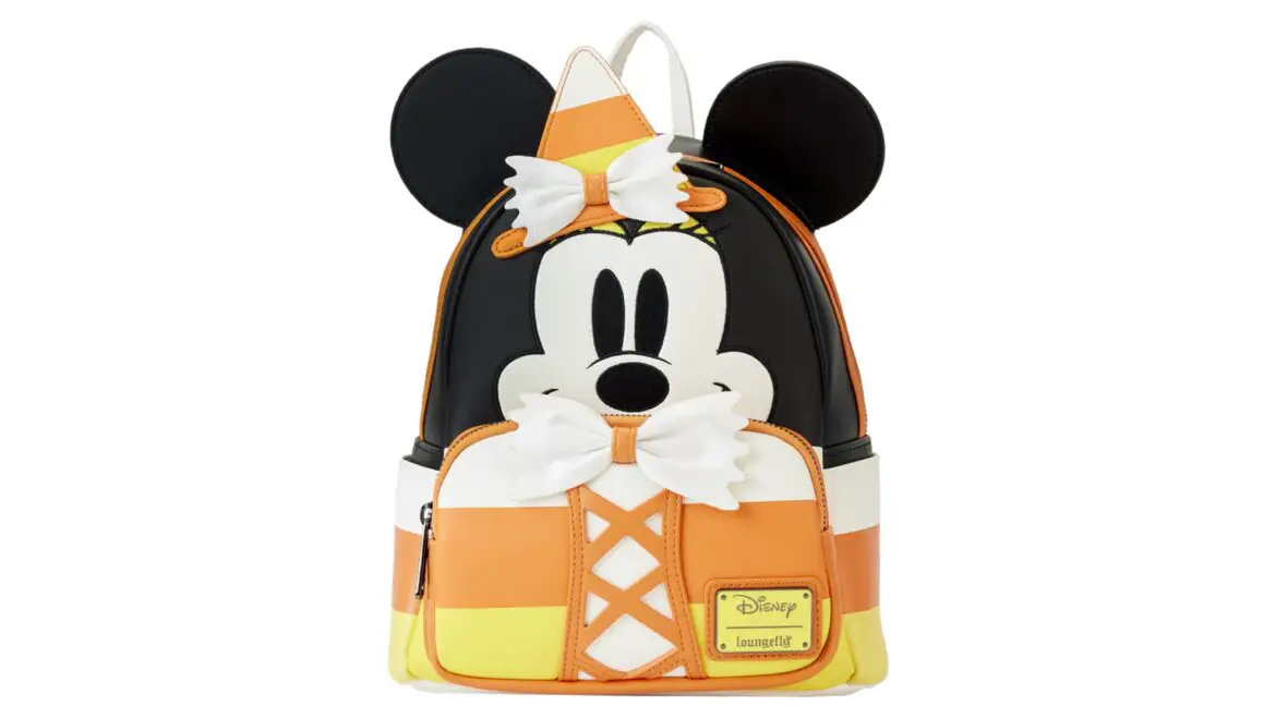 This New Minnie Mouse Candy Corn Loungefly Backpack Is Bewitchingly Fun!