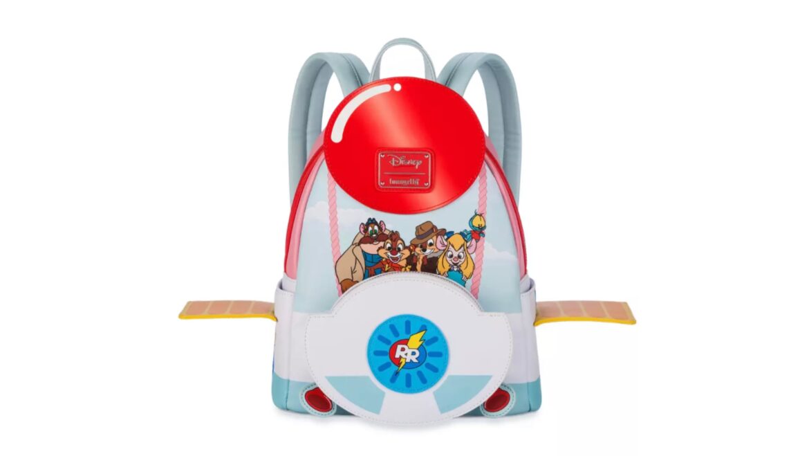 New Disney100 Chip And Dale Rescue Rangers Loungefly Backpack Is Available Now!