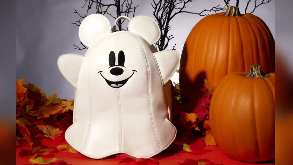 New Mickey Mouse Ghost Loungefly Backpack For This Halloween!