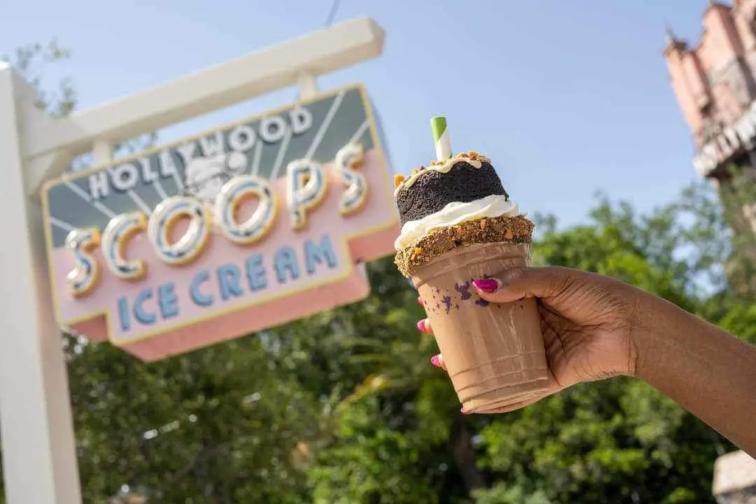 Dig into this Chocolate Peanut Butter Milkshake at Hollywood Scoops