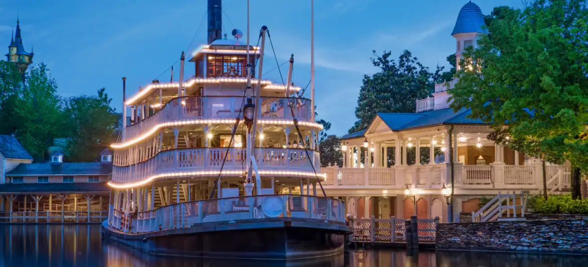 Liberty Square Riverboat Closing for Week-Long Refurbishment This Month in the Magic Kingdom