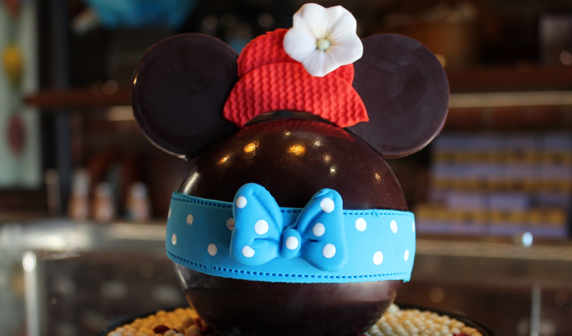 The Minnie Chocolate Piñata from The Ganachery in Disney Springs