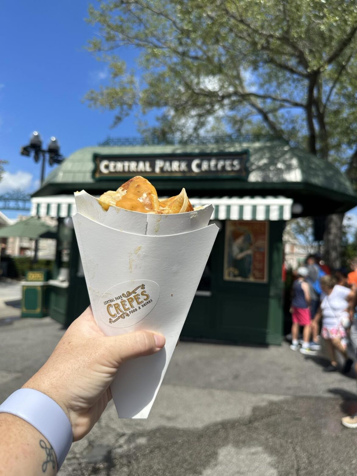 Try the Sweet Vegan Berry Crepe at Universal Studios Florida's Central