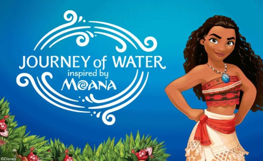 New Journey of Water Inspired by Moana Logo and Details Revealed