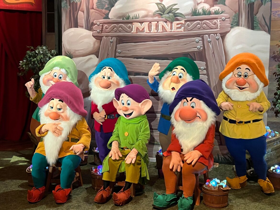 We Finally got to see The Seven Dwarfs at Mickey’s Not So Scary Halloween Party